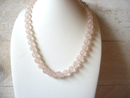 Vintage Rose Quartz Necklace 52420