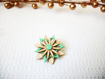 Smaller Rare Vintage Lucinda Flower Pins 42320