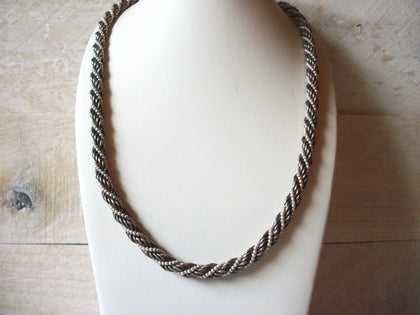 Vintage Pearl Silver Necklace 52520