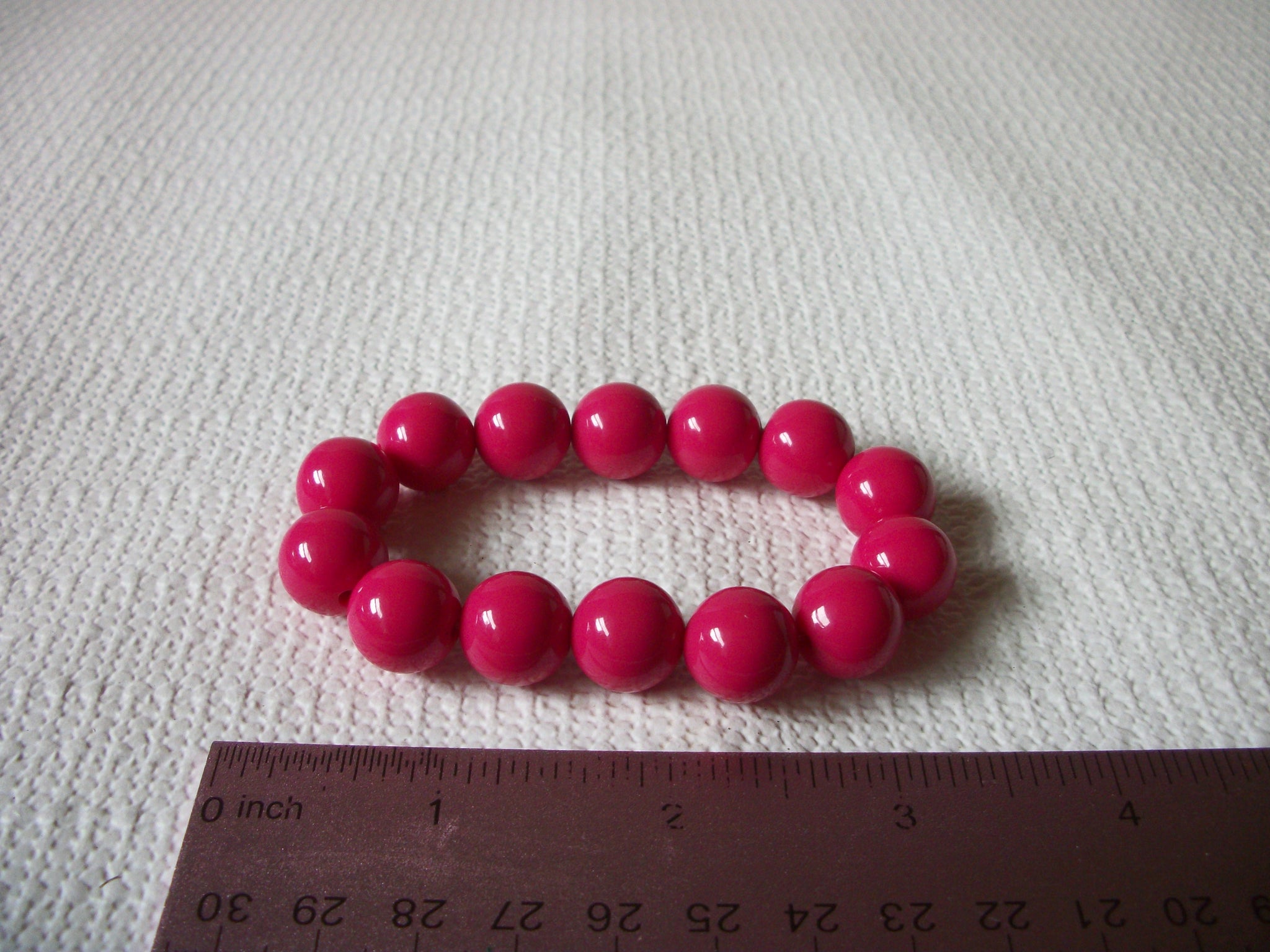 Retro Fuchsia Pink Bracelet 52620