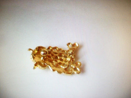 Vintage Owl Brooch, Rhinestones Owl Pin Brooch 8316