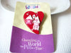 Lucinda Pins, Heart Valentine House Pins 42320