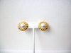 Vintage1950s Faux Pearl Earrings 112920