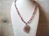 Retro Rose Quartz Necklace 52720