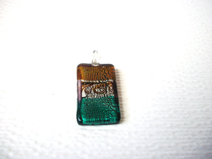 Hand Made Dichroic Glass Pendant 112920