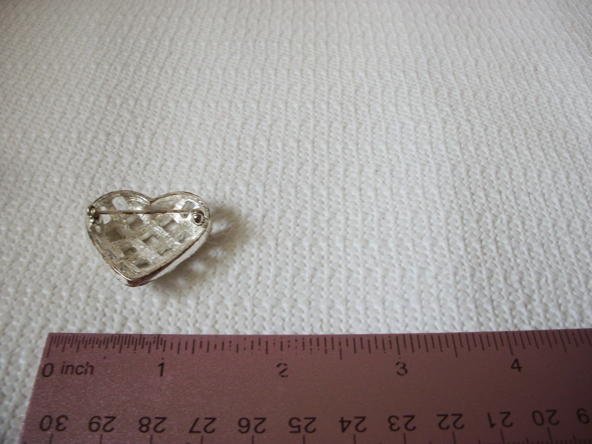 NAPIER Rhinestones Heart Brooch 52720