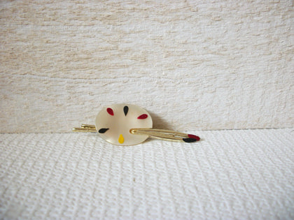 Mother Of Pearl Painters Palette Brooch 52720