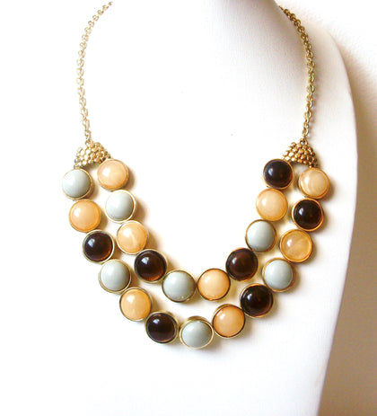 Vintage Liz Claiborne Statement Necklace 112920