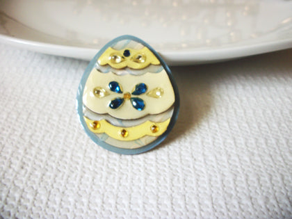 Rare Lucinda Bejeweled Easter Egg Pins, Lucinda Pins 40120