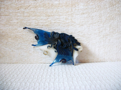 Hand Made Glass Tidal Wave Sea Creature Brooch 52820