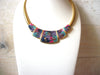 Retro Enameled Panel Necklace 52920