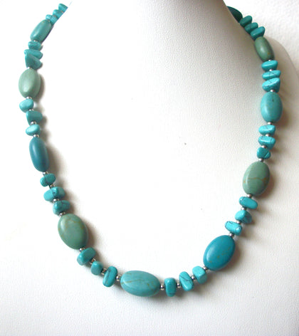 Vintage CHAPS Southwestern Stone Necklace 112920