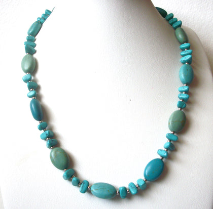 Vintage CHAPS Southwestern Stone Necklace 112920