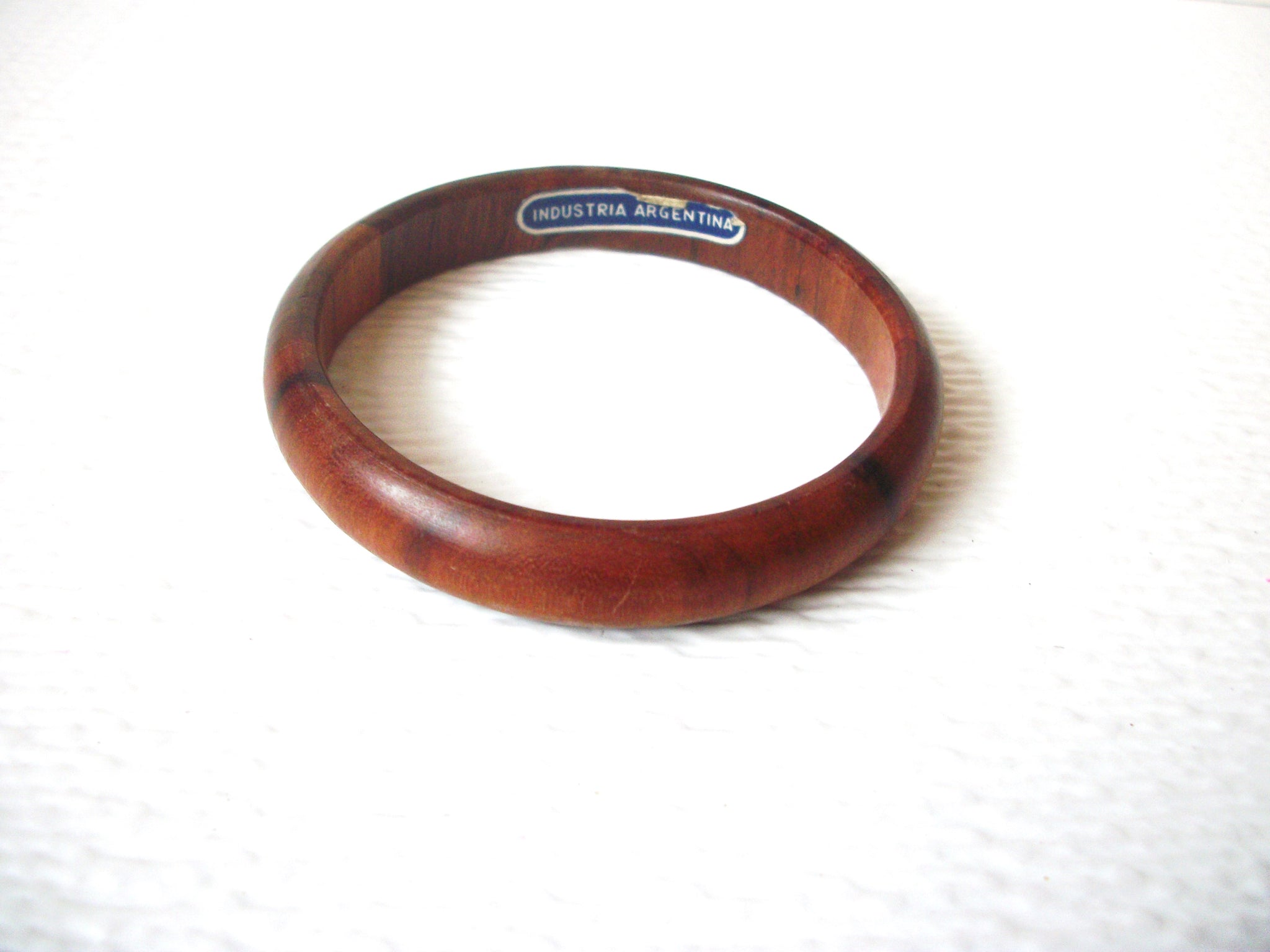 Retro Wood Bangle Bracelet 120220