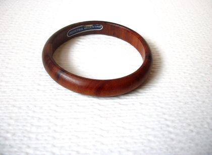 Retro Wood Bangle Bracelet 120220