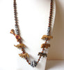 African Carved Animal Wood  Necklace 120120