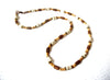 African Wood Stone Necklace 120120