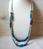 Retro Long Glass Southwestern Necklace 52920