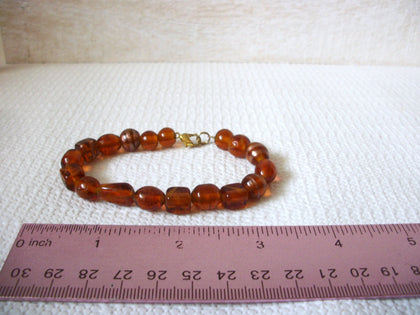 Amber Tone Glass Bracelet 52920