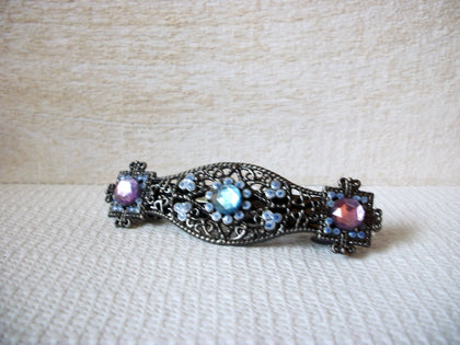 Vintage Rhinestones Hair Barrett 53020