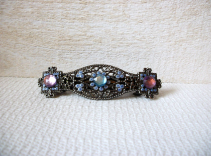 Vintage Rhinestones Hair Barrett 53020