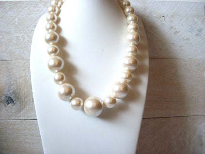 Retro Glass Dipped Pearl Necklace 52920