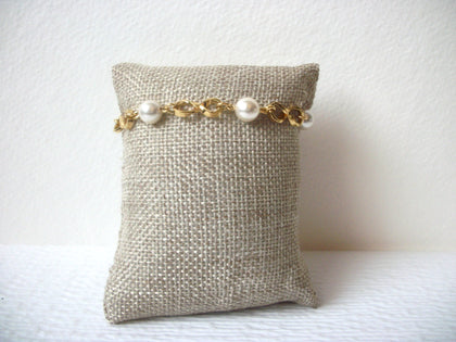Vintage Napier Faux Pearl Bracelet 120320
