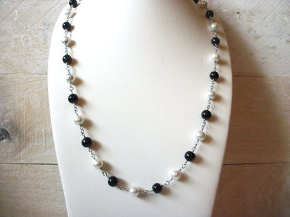 Retro Glass Pearl Necklace 52920