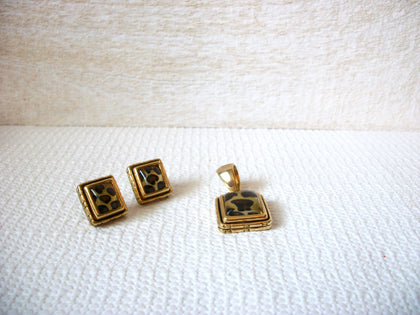 Retro Earrings Pendant Set 53020