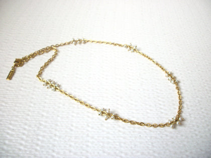 Dainty Vintage NAPIER Pearl Necklace 120320