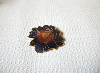 Cloisonne Flower Brooch 53020