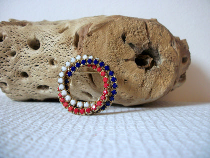 Vintage 1950s Glass Brooch 40320