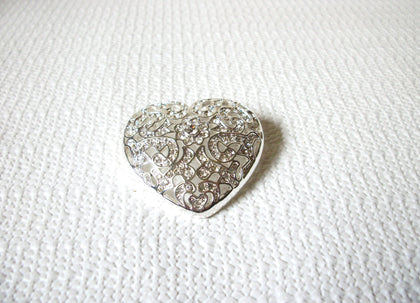 NAPIER Rhinestones Heart Brooch 53020