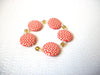 Retro Coral Peach Bracelet 120420