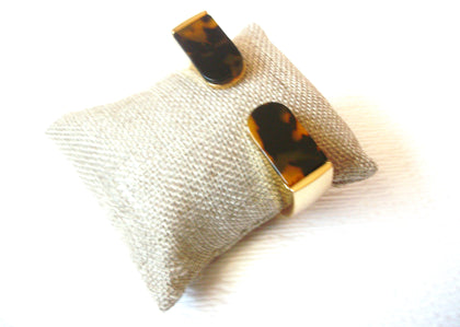 Vintage CABI Tortoise Shell Cuff Bracelet 120520