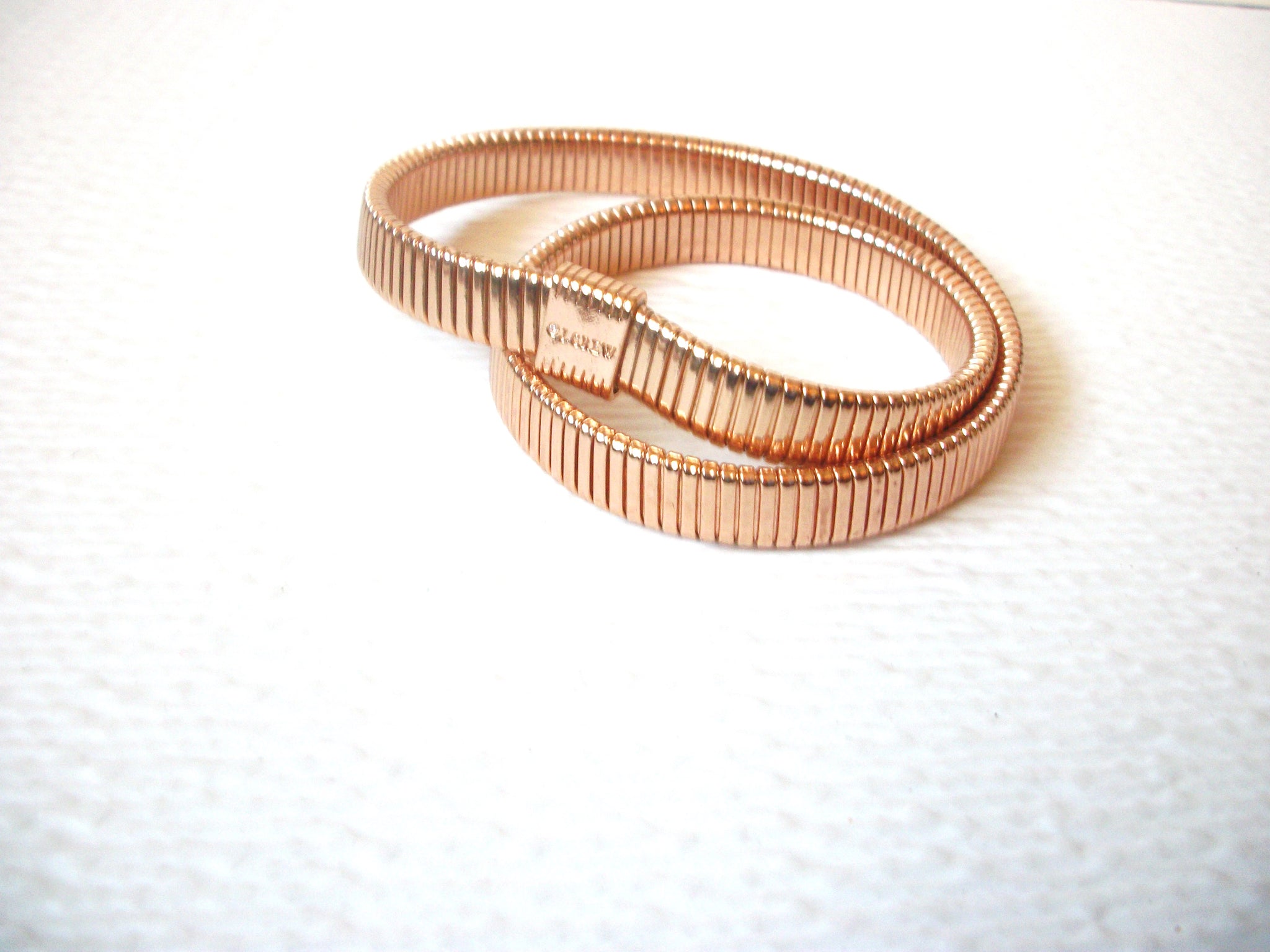 J Crew Vintage Copper Toned Wrap Bracelet 120520