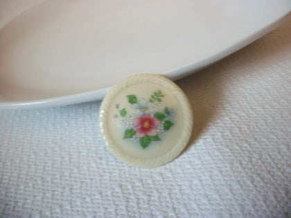 AVON Porcelain Floral Brooch 40320
