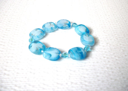 Hand Made Blue Murano Glass Bracelet 120520