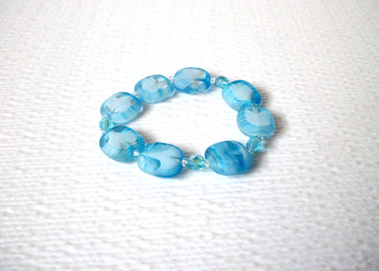Hand Made Blue Murano Glass Bracelet 120520