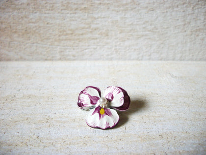 Vintage Smaller Pansy Brooch 60120