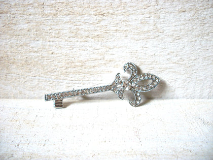 Fleur De Lis Rhinestones Brooch 60120