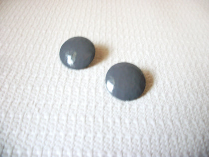 Retro Gray Metal Earrings 40420