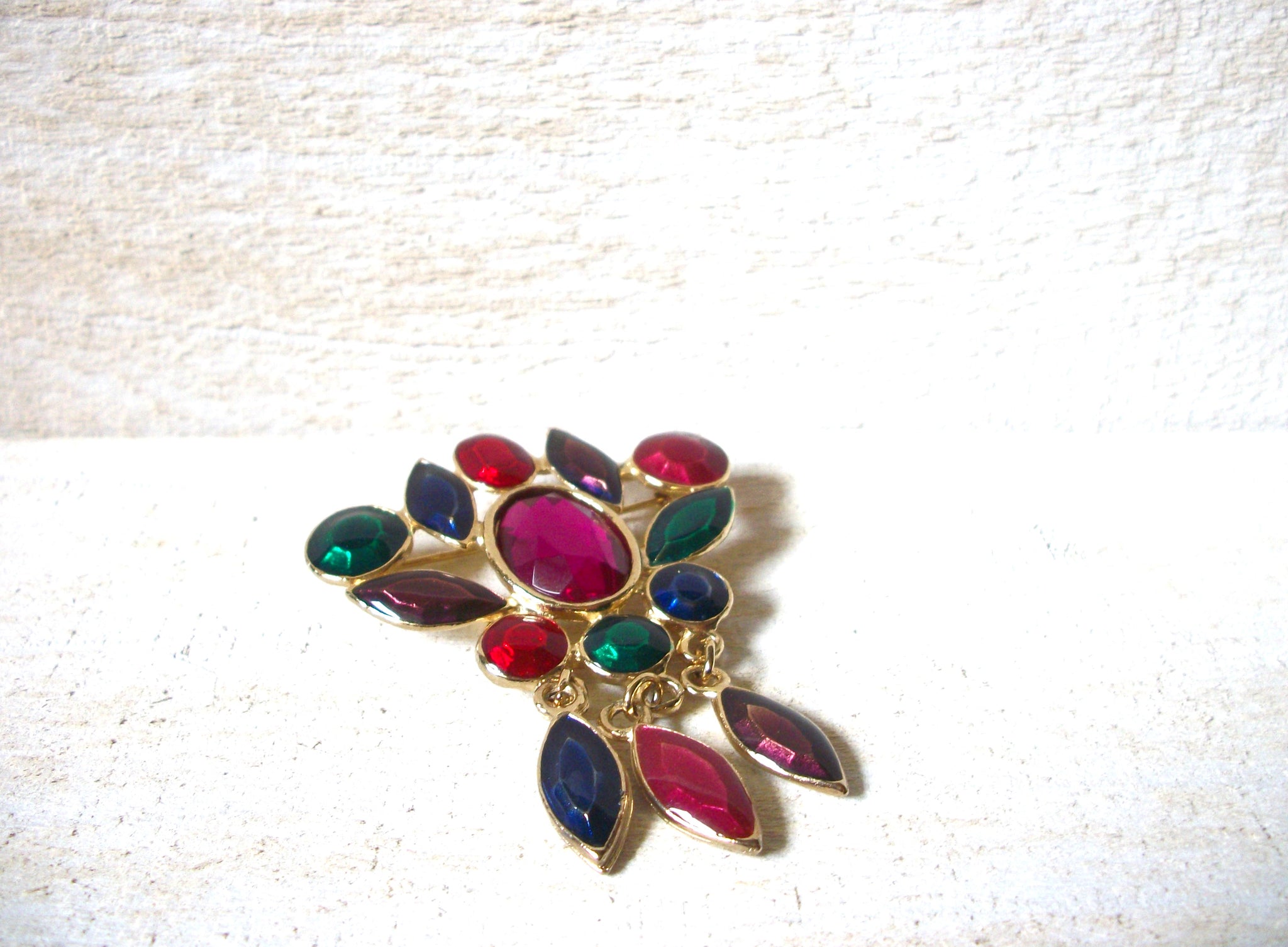 Retro Bejeweled Brooch 60120