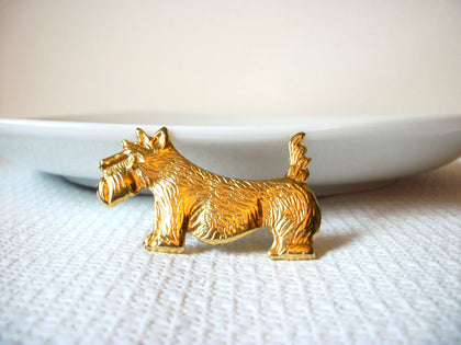 Vintage Schnauzer Dog Brooch 40420