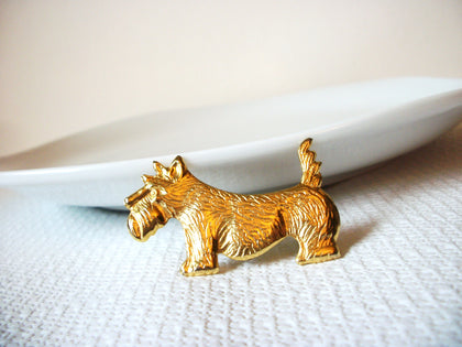 Vintage Schnauzer Dog Brooch 40420
