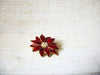 Vintage Poinsettia Brooch 60120