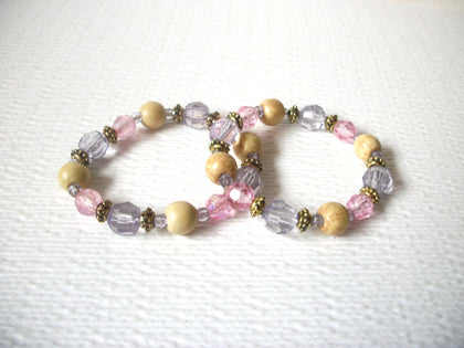 Retro Pastel Clear Bracelet Set 120620