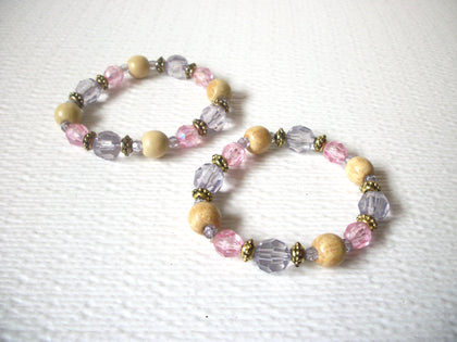 Retro Pastel Clear Bracelet Set 120620