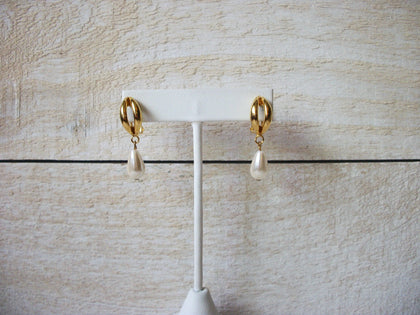 Vintage Faux Pearl Earrings 60120