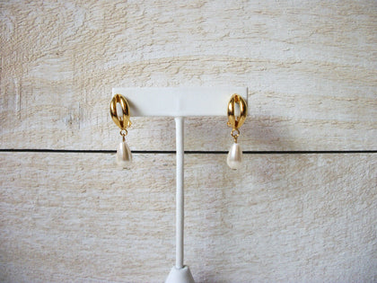 Vintage Faux Pearl Earrings 60120